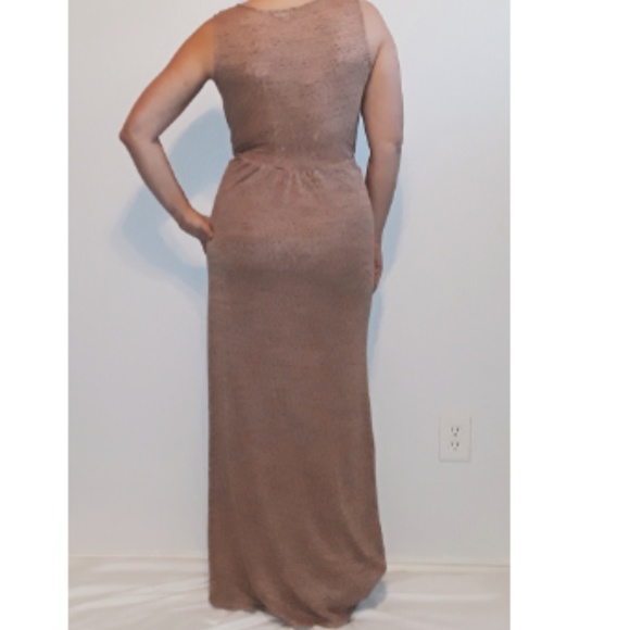 Gianni Bini Long Cut Out Knot Dress - Picture 2 of 8